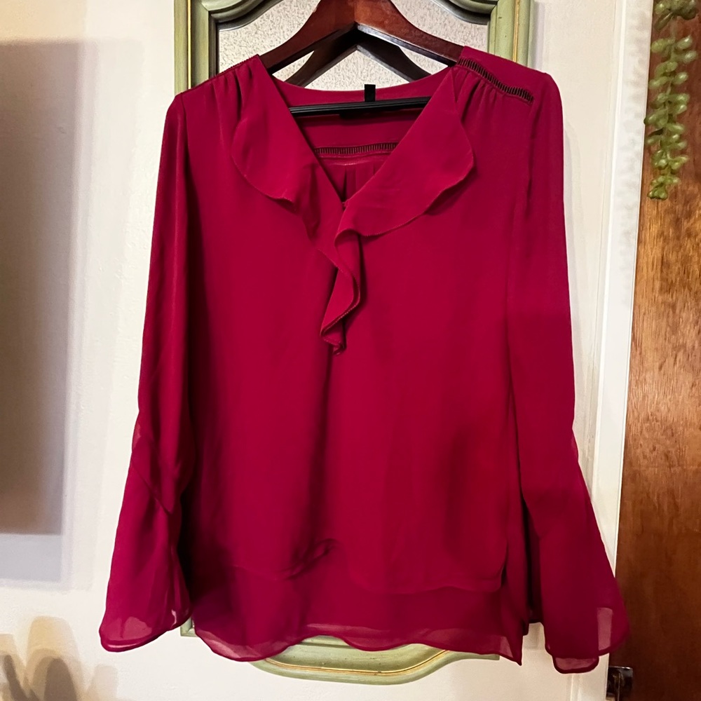 Purple/Pink White House Black Market Blouse